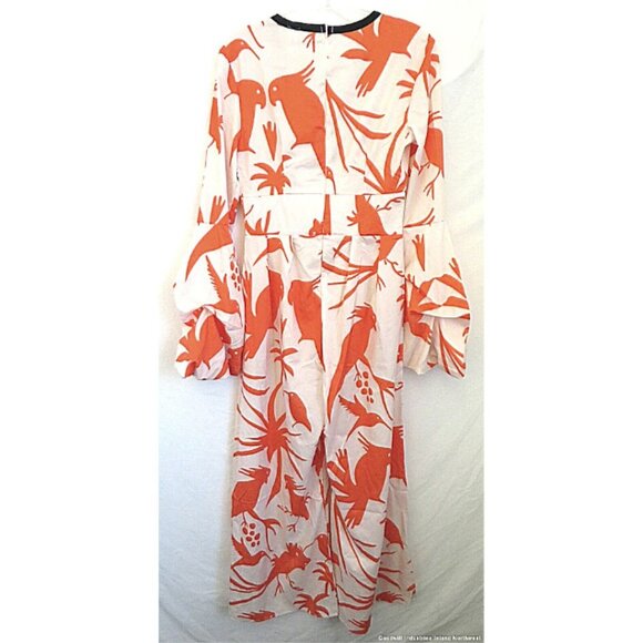 OC Order Plus White Orange Jumpsuit SZ S - Picture 3 of 6